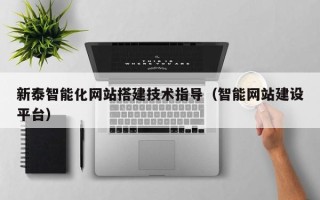 广东新泰智能化网站搭建技术指导（智能网站建设平台）